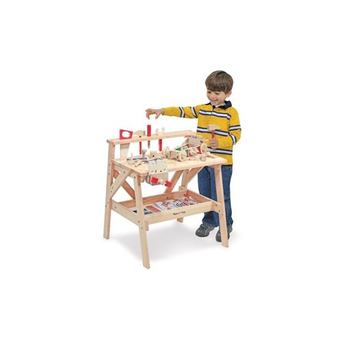 Jeu de construction Melissa & Doug Etabli de Projets en bois