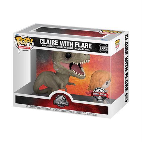 Figurine Funko Movie Moment Jurassic World Claire with Flare