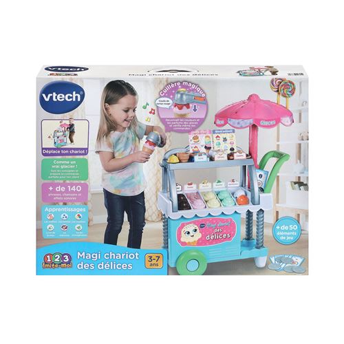 Jeu d'imitation Vtech Magi Chariot des délices