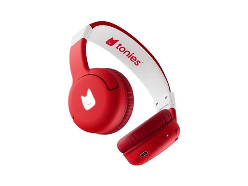 Casque Bluetooth Tonies pour Conteuse Toniebox 2 Tonies Rouge Coquelicot - Tonies