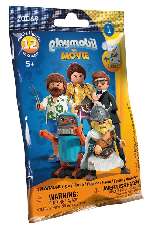 Playmobil Figures The Movie 70069 S&eacute;rie 1 Mod&egrave;le al&eacute;atoire
