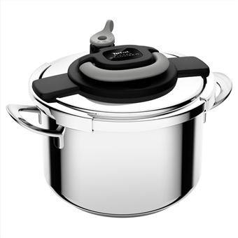 Autocuiseur Tefal Clipso+ Gourmet Pierre Gagnaire P4381400 8 litres Inox