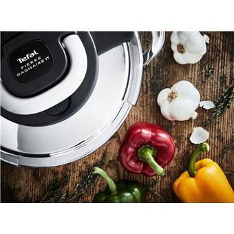 Autocuiseur Tefal Clipso+ Gourmet Pierre Gagnaire P4381400 8 litres Inox