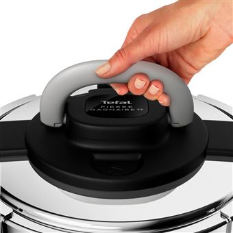 Autocuiseur Tefal Clipso+ Gourmet Pierre Gagnaire P4381400 8 litres Inox