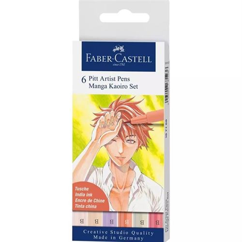 Faber-Castell PITT Artist Koairo Pen - Wallet of 6, none