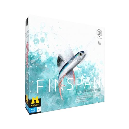 Jeu Classique Matagot Finspan – Jeu de Plateau Stratégique 1-5 Joueurs