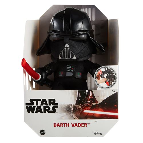 Peluche Star Wars Dark Vador lumineux 18 cm