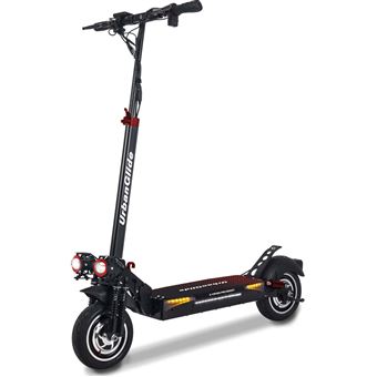 Trottinette électrique Urbanglide eCross Pro Boost 800 W Noir et Rouge