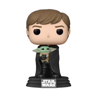 Figurine Funko Pop Star Wars Mandalorian Luke with Child