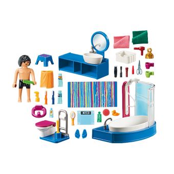 Playmobil Dollhouse 70211 Salle de bain avec baignoire