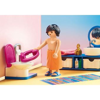 Lot playmobil salon de beauté avec 2 personnages et accessoires : Achat