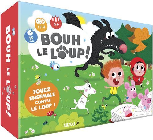 Auzo Jeu De Société Auzou Bouh Le Loup