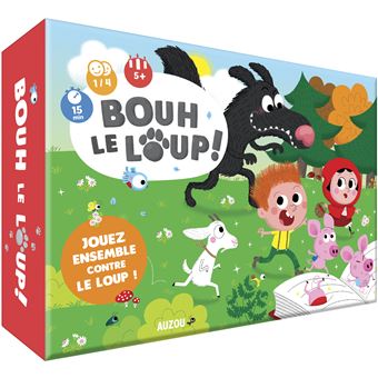 Jeu de société Auzou Bouh le loup