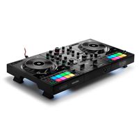 Resident DJ DJ405USB-BK Table de mixage USB 4 voies 2x Bluetooth  Enregistrement Noir