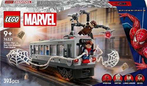 LEGO® Super Heroes 76321 La scène du train de Spider Man et Docteur Octopus
