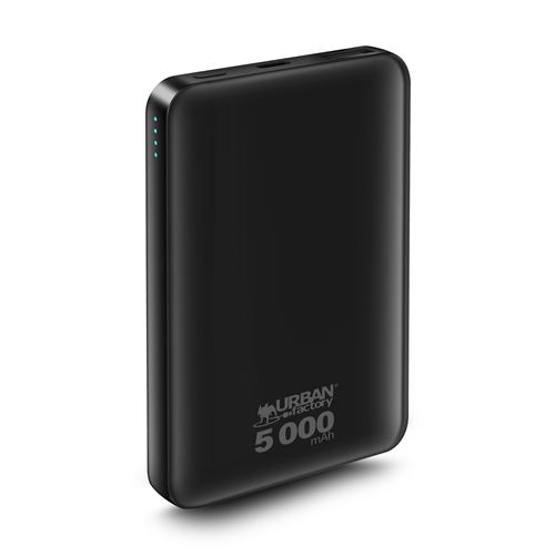 Batterie externe Urban Factory Juicee Max 5000 mAh Noir