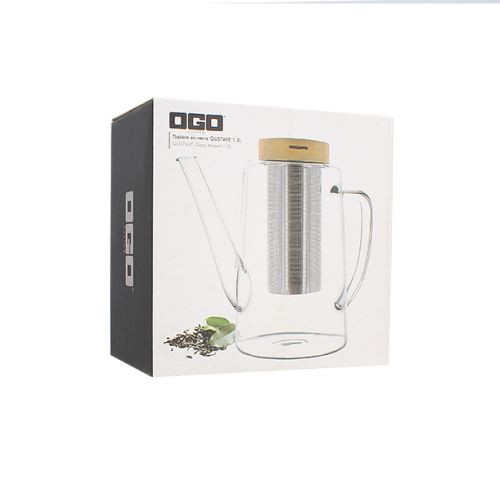 Théière en verre Ogo Gustave 1,2 L