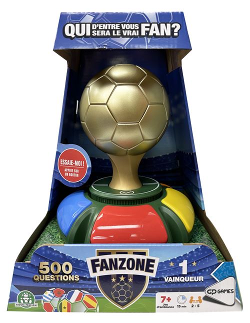 Jeu D’Ambiance Giochi Preziosi Fanzone Nouvelle Edition – 500 Questions Football