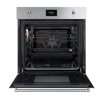 Four ''Classica'' Multifonction (14 dont chaleur tournante, ECO, Levage, decongelation, Mode Shabbat), nettoyage pyrolyse, afficheur LCD 01, porte froide, 1 kit rails telescopiques a sortie partielle, classe A +