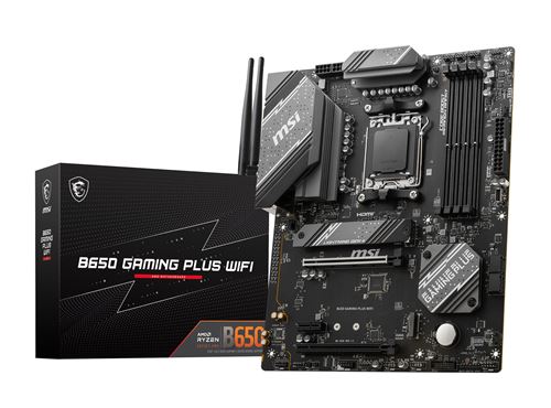 Carte mère MSI B650 GAMING PLUS WIFI ATX Socket AM5 Chipset AMD B650