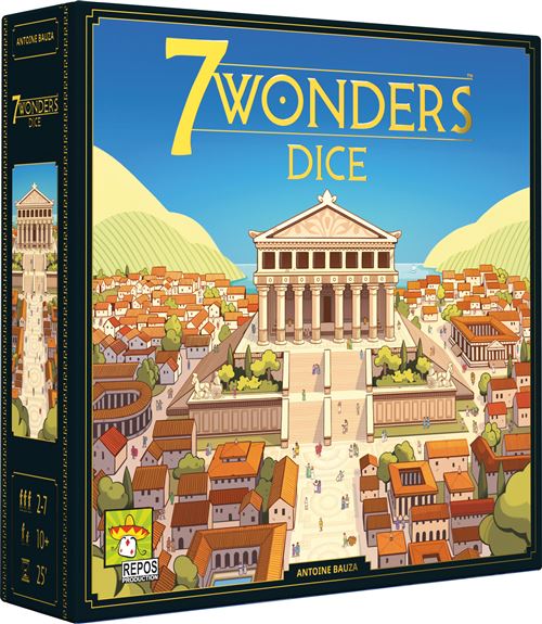 Jeu de stratégie Asmodee 7 Wonders Dices - Asmodee