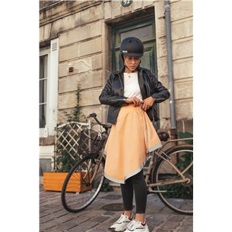 Sur-jupe mi-saison Cityrideuz Clara Taille M/L Abricot