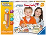Lecteur interactif avec livre Ravensburger Tiptoi® J'apprends l'anglais