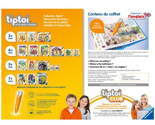 Ravensburger Tiptoi Livre : J'apprends L'Anglais - Comparer avec