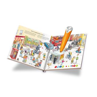 Lecteur interactif avec livre Ravensburger Tiptoi® J'apprends l'anglais