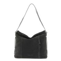 Sac Hobo Le Tanneur Capucine Taille M Velours Rouge