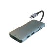Hub USB-C 8 en 1 Itworks Gris