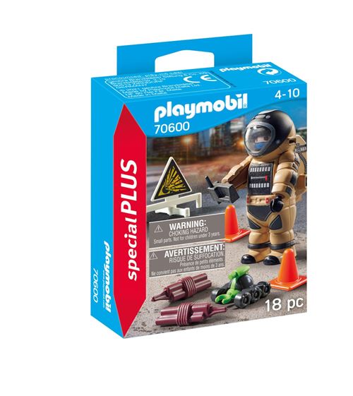 Playmobil Special Plus 70600 Démineur