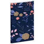 Agenda civil semainier de poche Exacompta EasyTime 17 Mini Labo 9 x 17 cm Janvier à Décembre 2024 Bleu