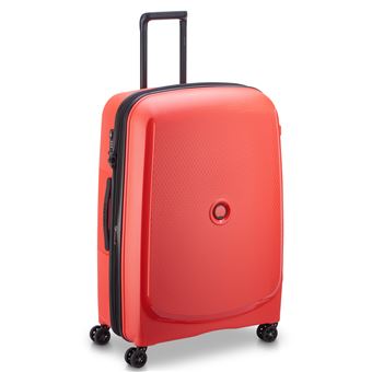 Valise Trolley Extensible Delsey Belmont Plus 4 roues 76 cm Rouge