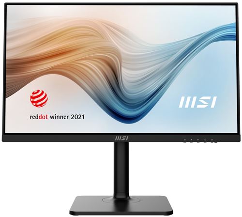 Msi Noir Ecran Pc Modern Md2412p 23,8" Full Hd