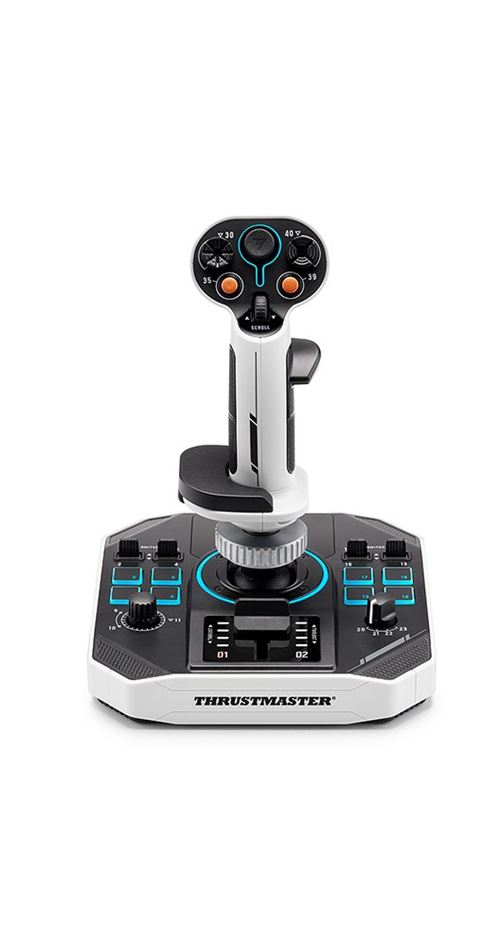 Joystick Thrustmaster SOL-R 1 Blanc et Noir