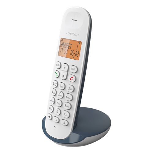 Téléphone sans fil Logicom Iloa 150 sans répondeur Ardoise