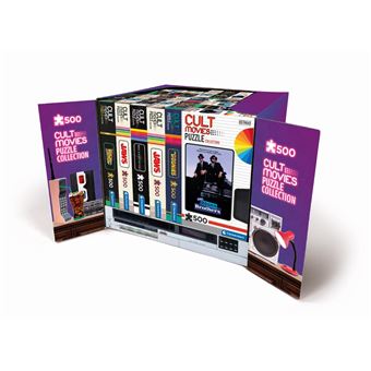 Puzzle 500 pièces Clementoni Display Cult Movies
