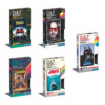 Puzzle 500 pièces Clementoni Display Cult Movies