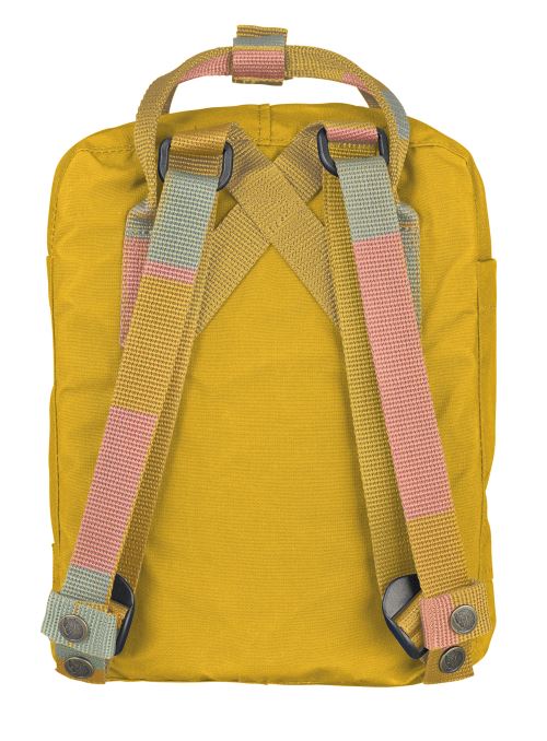 Sac à dos pour Enfants Fjällräven Kånken Mini Jaune et Rose L