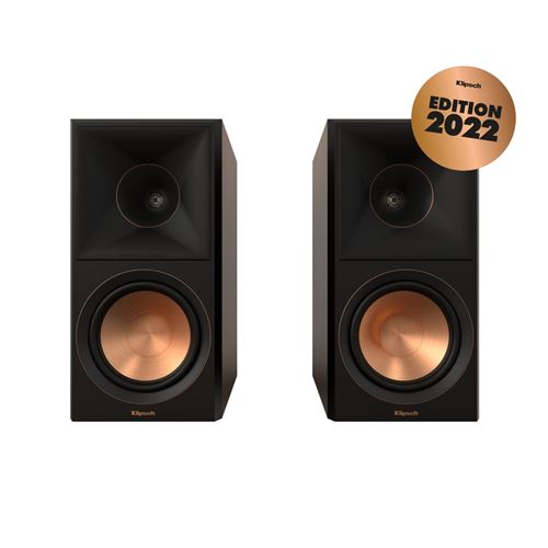 Enceintes bibliothèque Klipsch RP II Noyer Edition 2022 Vendues par paire