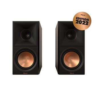 Enceintes bibliothèque Klipsch RP-600M-II Noyer Edition 2022 Vendues par paire