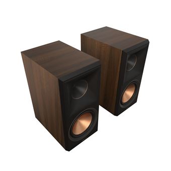 Enceintes bibliothèque Klipsch RP-600M-II Noyer Edition 2022 Vendues par paire