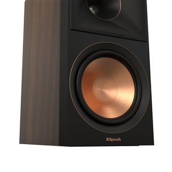 Enceintes bibliothèque Klipsch RP-600M-II Noyer Edition 2022 Vendues par paire