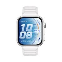 Montre connectée Huawei Watch Fit 5 Pro Bluetooth Blanc avec bracelet en fluoroélastomère Blanc