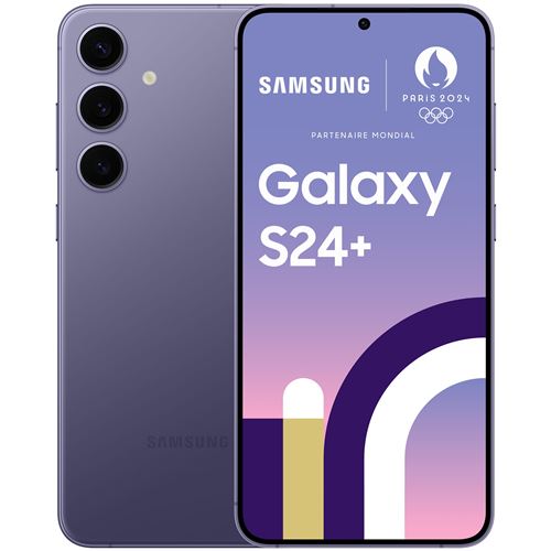 Acheter Smartphone Samsung Galaxy S24+ 6,7"" 5G Nano SIM 256 Go Indigo État correct - 405,00 € Smartphone Samsung Galaxy S24+ 6,7"" 5G Nano SIM 256 Go Indigo État correct - Samsung reconditionné disponible sur Fnac