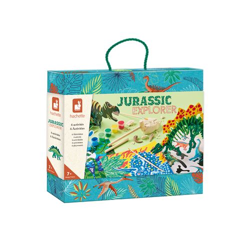 Juratoys Bleu Mallette D'exploration Jurassic Explorer Pour Jeunes Paléontologues - Neuf - Image 3