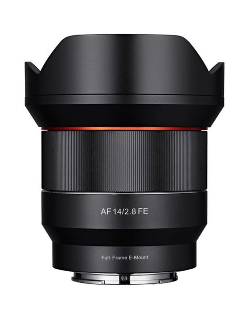 Objectif hybride Samyang AF 14 mm f/2,8 pour Sony FE