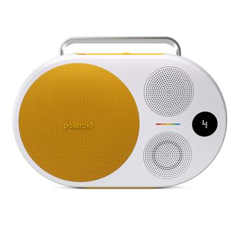 Enceinte sans fil Bluetooth Polaroid Music Player 4 Jaune et blanc