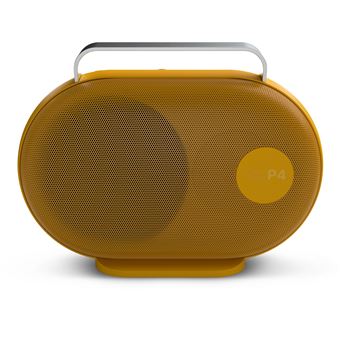 Enceinte sans fil Bluetooth Polaroid Music Player 4 Jaune et blanc